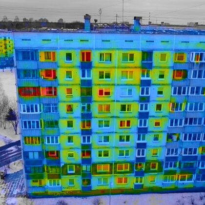 Termogrāfija ar dronu