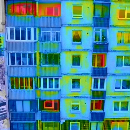 Termogrāfija ar dronu