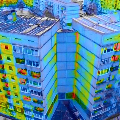 Termogrāfija ar dronu